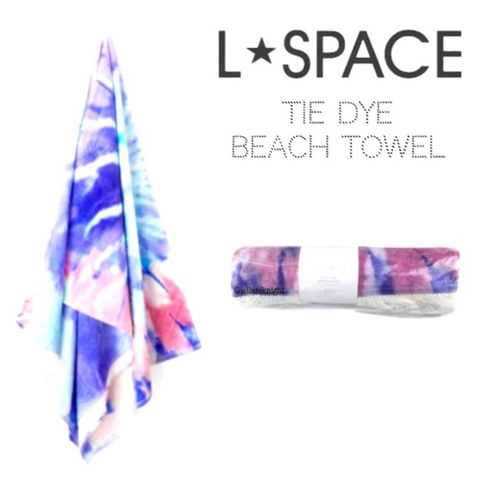 FabFitFun L*Space Tie Dye Towel - New in Package